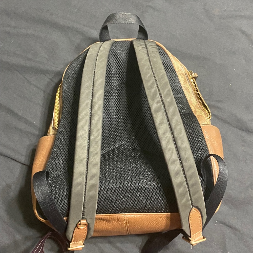 Coach Court Backpack In Signature Canvas NWT Coach - Picture 3 of 16